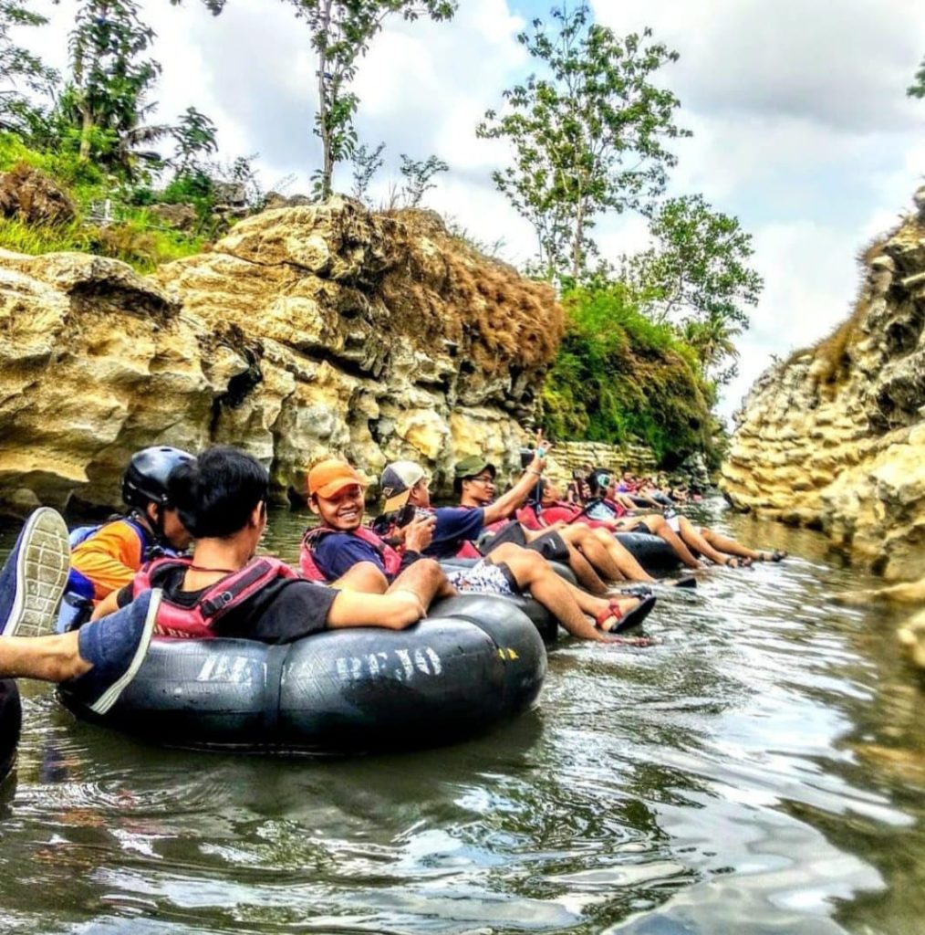 River tubing at Pindul Cave