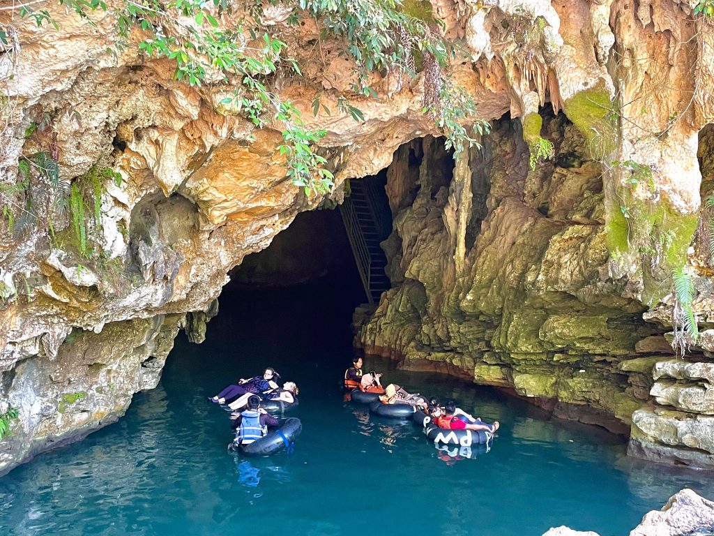 River tubing at Pindul Cave